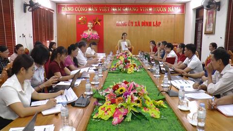 ĐẢNG ỦY XÃ ĐÌNH LẬP TỔ CHỨC HỘI NGHỊ BỒI DƯỠNG NGHIỆP VỤ CÔNG TÁC ĐẢNG NĂM 2026