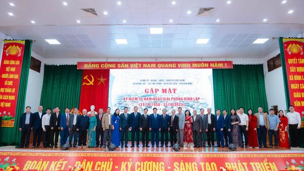 GẶP MẶT KỶ NIỆM 75 NĂM NGÀY GIẢI PHÓNG ĐÌNH LẬP (31/10/1950 – 31/10/2025)