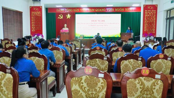 Hội nghị đối thoại giữa Chủ tịch UBND xã Đình Lập với Thanh niên năm 2026