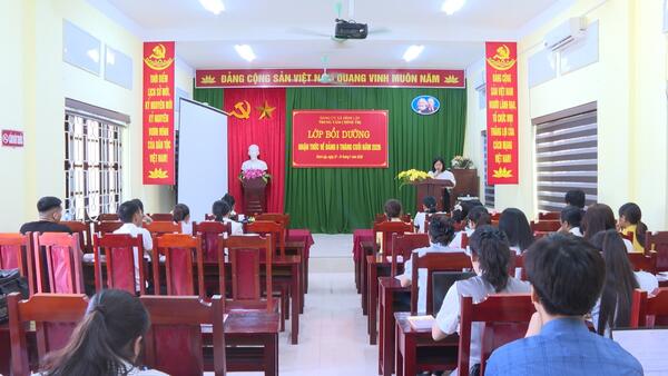 KHAI GIẢNG LỚP BỒI DƯỠNG NHẬN THỨC VỀ ĐẢNG 6 THÁNG CUỐI NĂM 2026