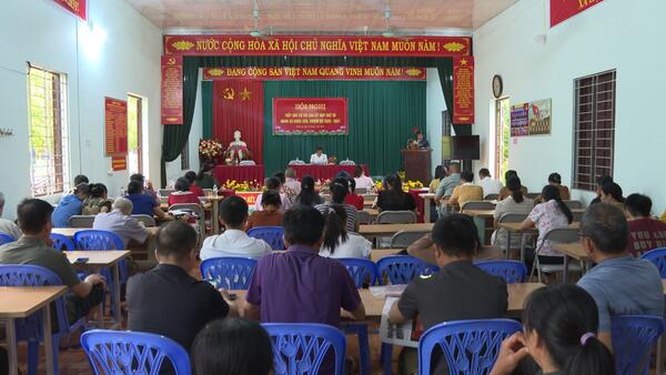 TỔ ĐẠI BIỂU SỐ 04 HĐND XÃ TIẾP XÚC CỬ TRI THÔN BÌNH AN VÀ THÔN ĐẠI AN SAU KỲ HỌP THƯỜNG LỆ GIỮA NĂM 2026