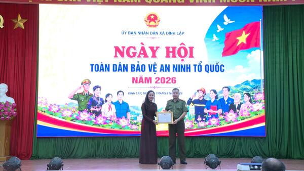 XÃ ĐÌNH LẬP TỔ CHỨC NGÀY HỘI TOÀN DÂN BẢO VỆ AN NINH TỔ QUỐC NĂM 2026