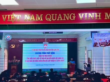 Bầu cử Quốc hội và HĐND các cấp nhiệm kỳ 2026 – 2030