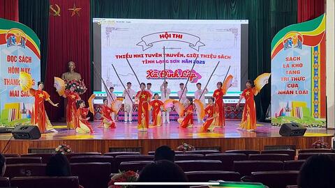 XÃ ĐÌNH LẬP THAM GIA HỘI THI “THIẾU NHI TUYÊN TRUYỀN GIỚI THIỆU SÁCH” TỈNH LẠNG SƠN NĂM 2025