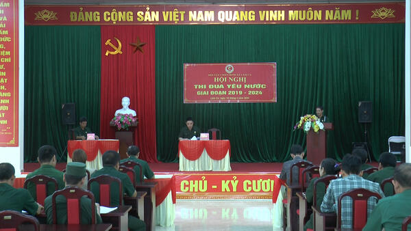 Hội cựu chiến binh xã Lâm Ca tổng kết phong trào thi đua “ Cựu chiến binh gương mẫu” giai đoạn 2019-2024