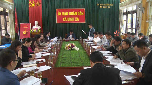 Huyện uỷ Đình Lập kiểm tra công tác lãnh đạo, chỉ đạo, triển khai nhiệm vụ năm 2025 tại xã Bính Xá