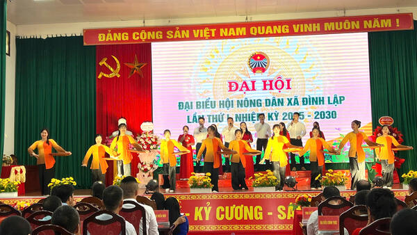 ĐẠI HỘI ĐẠI BIỂU HỘI NÔNG DÂN XÃ ĐÌNH LẬP NHIỆM KỲ 2025 – 2030