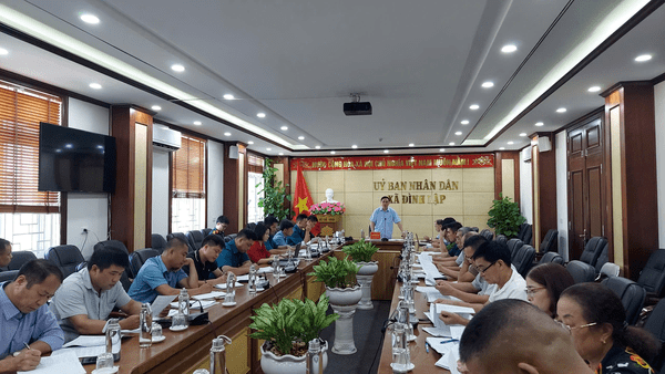 Hội nghị triển khai công tác tuyển quân năm 2026 xã Đình Lập