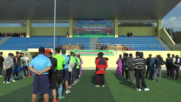 Xã Đình Lập khai mạc Giải Bóng đá mừng Đảng, mừng Xuân Bính Ngọ năm 2026