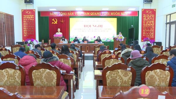 Ban chỉ đạo xây dựng, thực hiện nếp sống văn minh xã Đình Lập họp phiên thứ Nhất