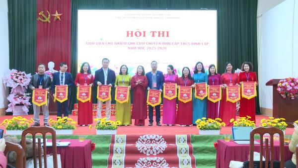 Khai mạc Hội thi Giáo viên chủ nhiệm giỏi cụm chuyên môn cấp THCS Đình Lập năm học 2025 – 2026
