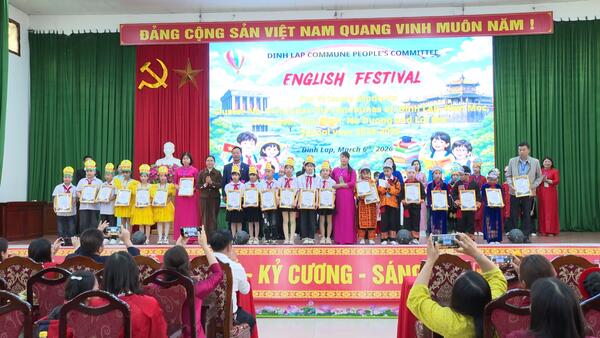 Ngày hội giao lưu Tiếng Anh cấp Tiểu học cụm số 9, năm học 2025 - 2026