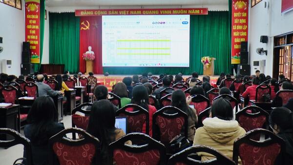 Xã Đình Lập tập huấn nghiệp vụ công tác bầu cử