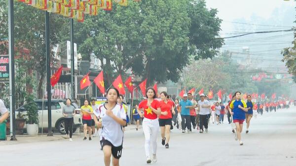 Đình Lập gần 300 người tham gia Ngày chạy Olympic – Vì sức khỏe toàn dân – Vì an ninh Tổ quốc năm 2026
