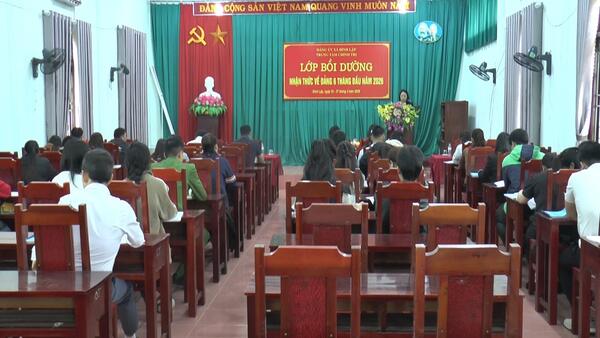 Khai giảng lớp bồi dưỡng nhận thức về Đảng 6 tháng đầu năm 2026