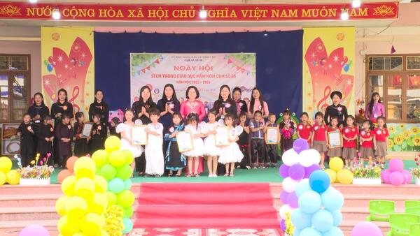 Ngày hội STEM trong Giáo dục mầm non cụm số 08 Năm học 2025-2026