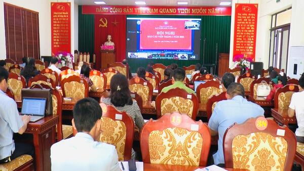 Xã Đình Lập dự Hội nghị trực tuyến báo cáo viên cấp tỉnh tháng 3/2026