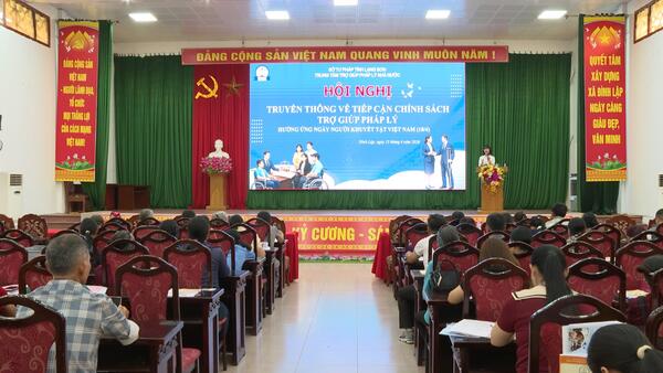 Hội nghị truyền thông về tiếp cận chính sách trợ giúp pháp lý cho người khuyết tật năm 2026