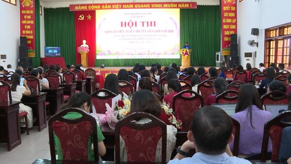 Cụm thi số 3 tổ chức Hội thi báo cáo viên, tuyên truyền viên giỏi năm 2026