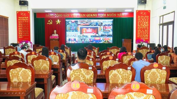 Hội nghị trực tuyến bồi dưỡng toàn quốc về nâng cao năng lực, phương pháp xử lý tình huống thực tiễn đối với đội ngũ cán bộ cơ sở