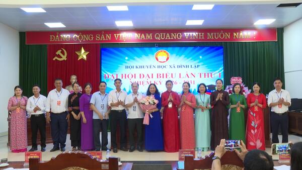 ĐẠI HỘI ĐẠI BIỂU HỘI KHUYẾN HỌC XÃ ĐÌNH LẬP LẦN THỨ I, NHIỆM KỲ 2026 – 2031