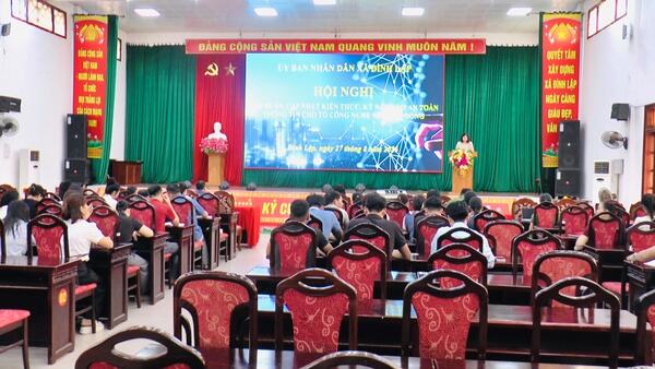 Xã Đình Lập tập huấn cập nhật kiến thức, kỹ năng số và an toàn thông tin cho thành viên Tổ công nghệ số cộng đồng năm 2026