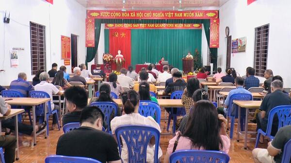 Quán triệt, triển khai tuyên truyền các Nghị quyết, kết luận Hội nghị lần thứ Ba Ban chấp hành Trung ương Đảng khoá XIV tại thôn Bình An