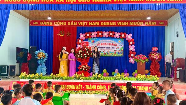 TRƯỜNG MẦM NON ĐÌNH LẬP KHAI GIẢNG NĂM HỌC 2026-2027