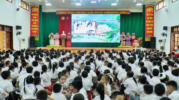 TRƯỜNG TIỂU HỌC ĐÌNH LẬP TỔ CHỨC LỄ KHAI GIẢNG NĂM HỌC 2026–2027