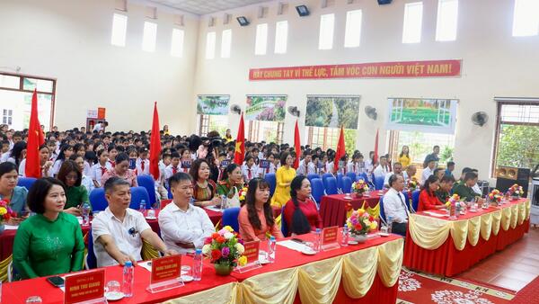 TRƯỜNG THCS ĐÌNH LẬP TƯNG BỪNG KHAI GIẢNG NĂM HỌC 2026-2027