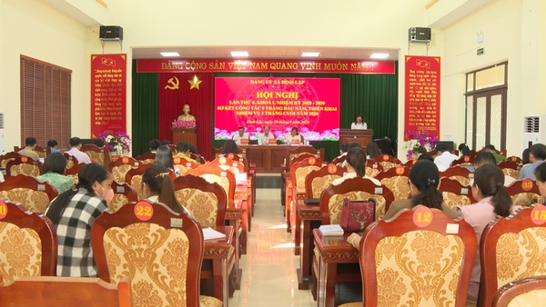 HỘI NGHỊ BAN CHẤP HÀNH ĐẢNG BỘ XÃ SƠ KẾT CÔNG TÁC 9 THÁNG ĐẦU NĂM, TRIỂN KHAI NHIỆM VỤ 3 THÁNG CUỐI NĂM 2026