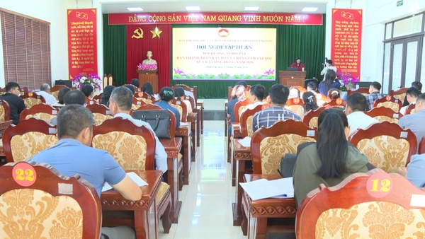 HỘI NGHỊ TẬP HUẤN BỒI DƯỠNG NGHIỆP VỤ BAN THANH TRA NHÂN DÂN VÀ BAN GIÁM SÁT ĐẦU TƯ CỦA CỘNG ĐỒNG NĂM 2026