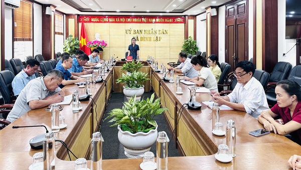 UBND XÃ ĐÌNH LẬP HỌP TRIỂN KHAI RÀ SOÁT ĐỐI TƯỢNG ĐÃ KHÁM VÀ CHƯA KHÁM SỨC KHỎE ĐỊNH KỲ NĂM 2026